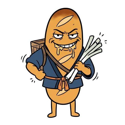足立パンパン（悪役のすがた）