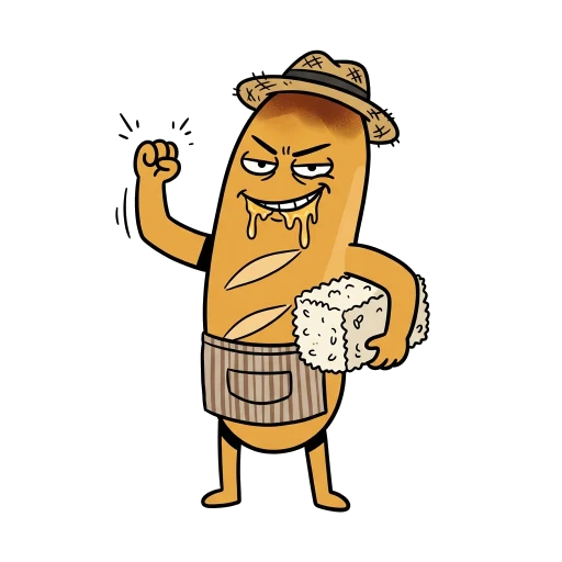 安八パンパン（悪役のすがた）