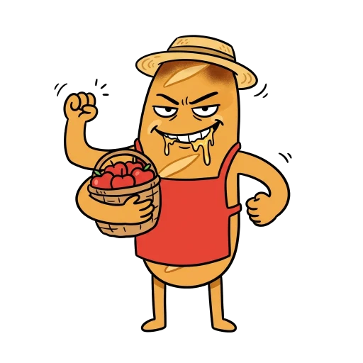朝日パンパン（悪役のすがた）