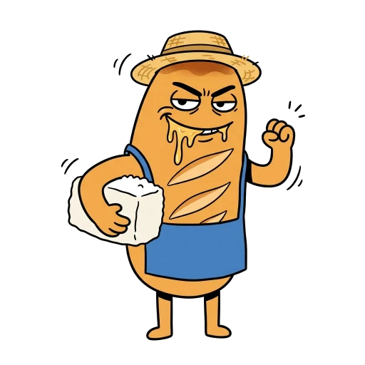 福井パンパン（悪役のすがた）