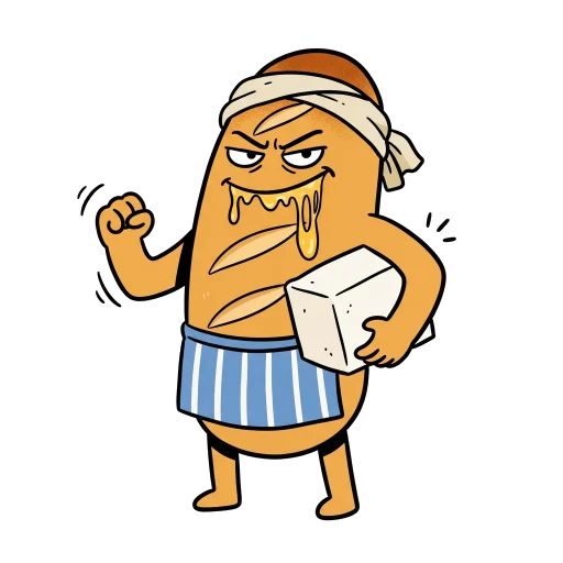 白山パンパン（悪役のすがた）