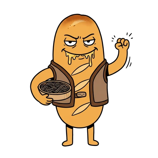 早川パンパン（悪役のすがた）