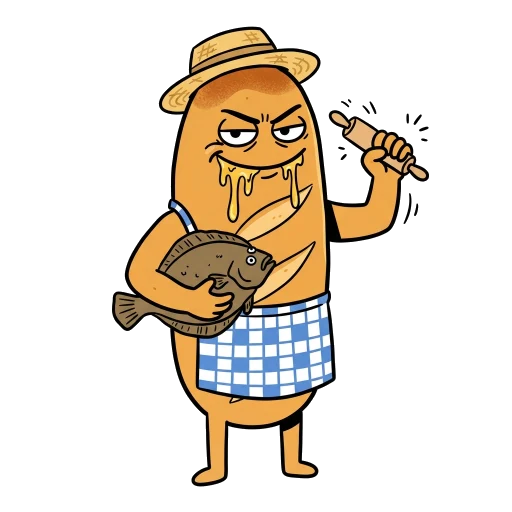 日出パンパン（悪役のすがた）