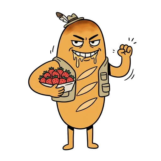 市貝パンパン（悪役のすがた）