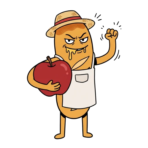 飯島パンパン（悪役のすがた）