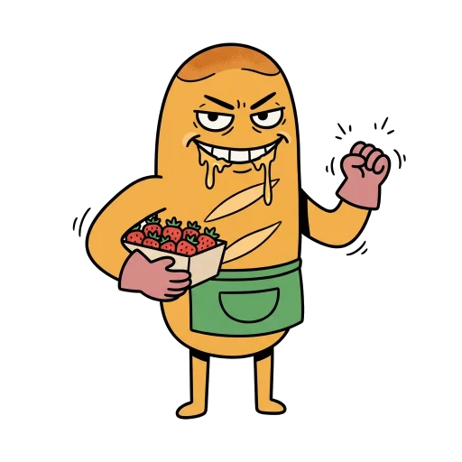 伊奈パンパン（悪役のすがた）