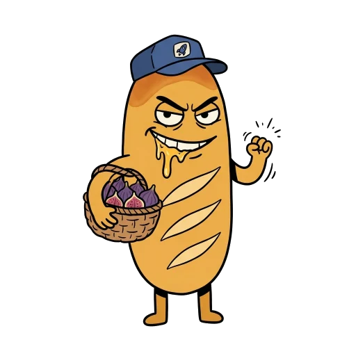 角田パンパン（悪役のすがた）