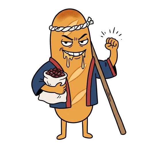 亀岡パンパン（悪役のすがた）