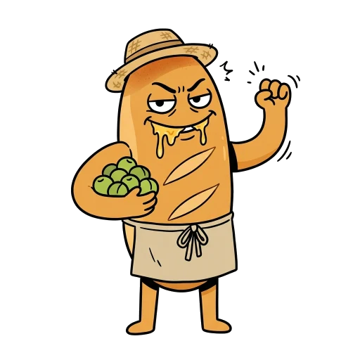 神山パンパン（悪役のすがた）