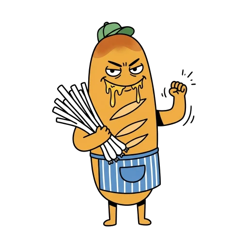 粕屋パンパン（悪役のすがた）