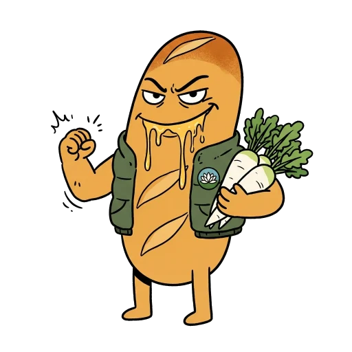 片品パンパン（悪役のすがた）