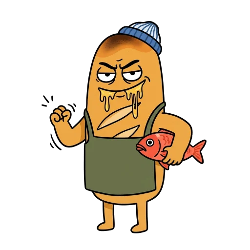 神津島パンパン（悪役のすがた）