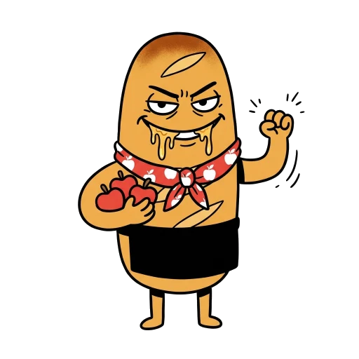 黒石パンパン（悪役のすがた）