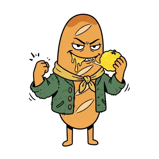 右京パンパン（悪役のすがた）