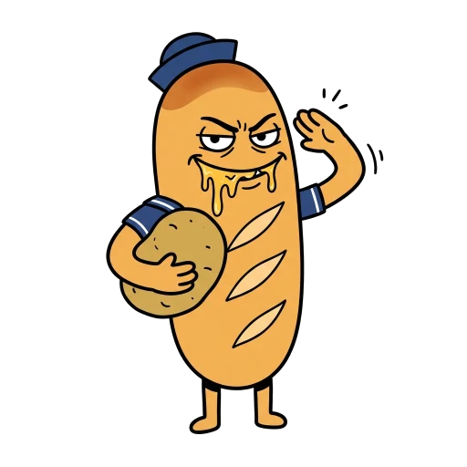 舞鶴パンパン（悪役のすがた）