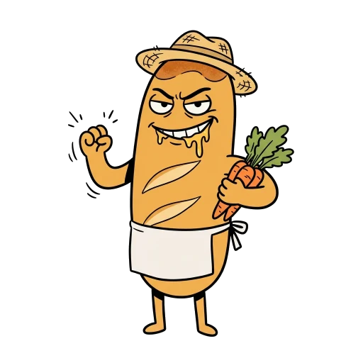 三股パンパン（悪役のすがた）