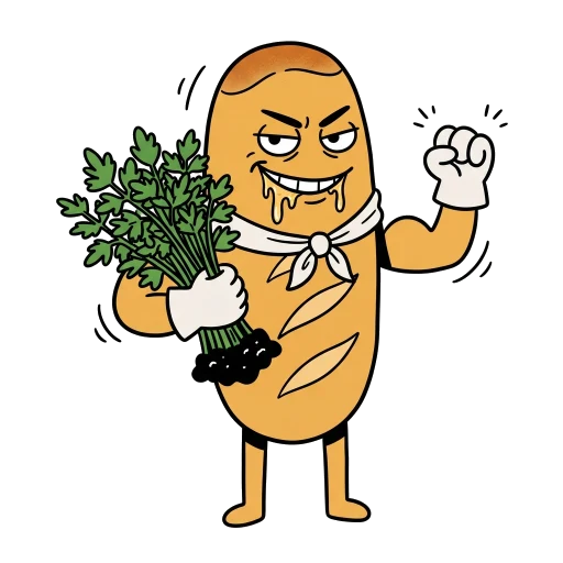 三宅パンパン（悪役のすがた）