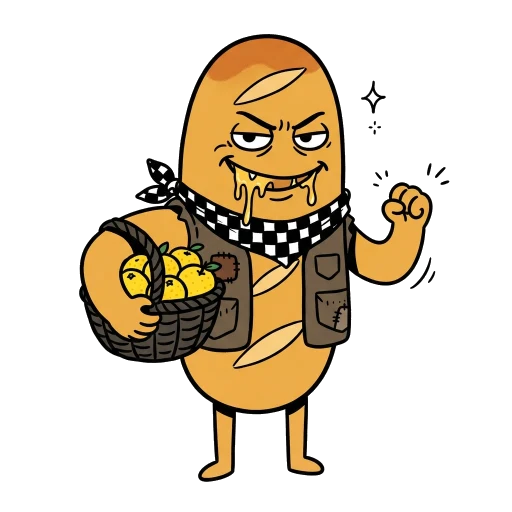 茂木パンパン（悪役のすがた）