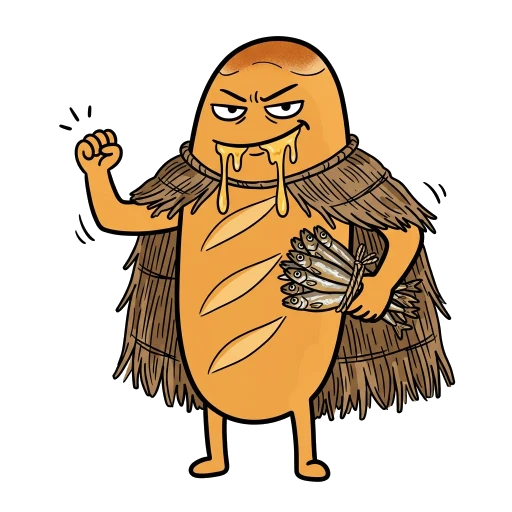 むかわパンパン（悪役のすがた）