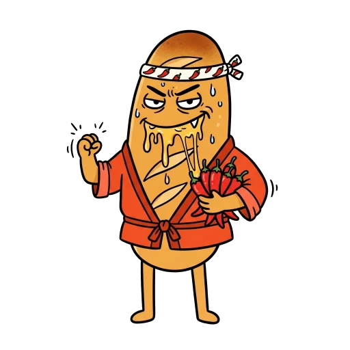 向日パンパン（悪役のすがた）