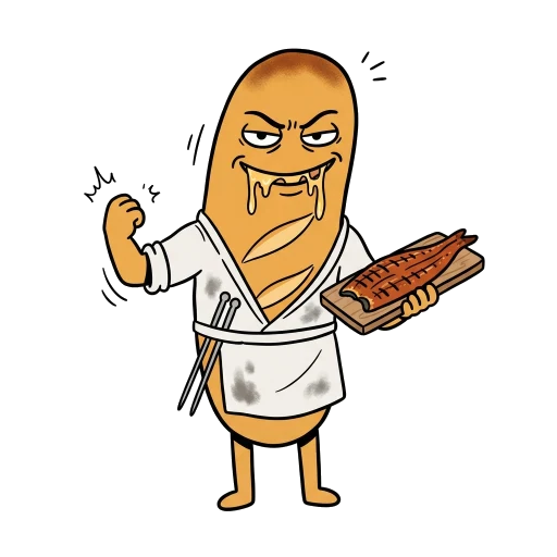 成田パンパン（悪役のすがた）