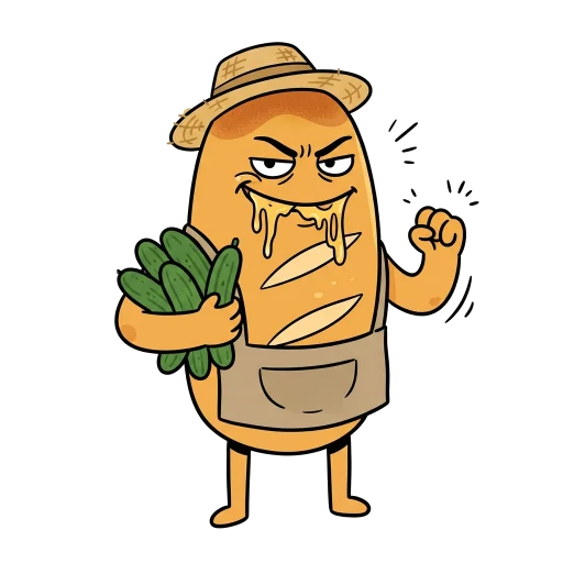 西原パンパン（悪役のすがた）