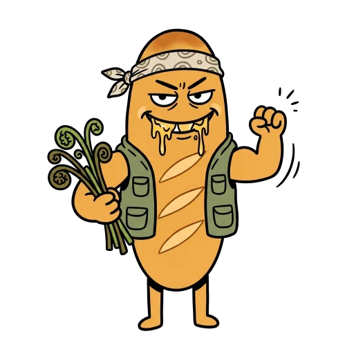 西和賀パンパン（悪役のすがた）