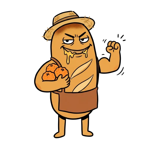 越知パンパン（悪役のすがた）