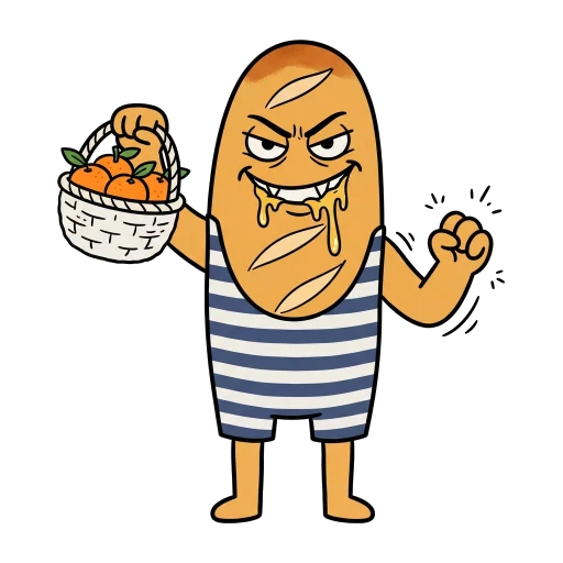 大磯パンパン（悪役のすがた）