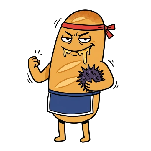 礼文パンパン（悪役のすがた）