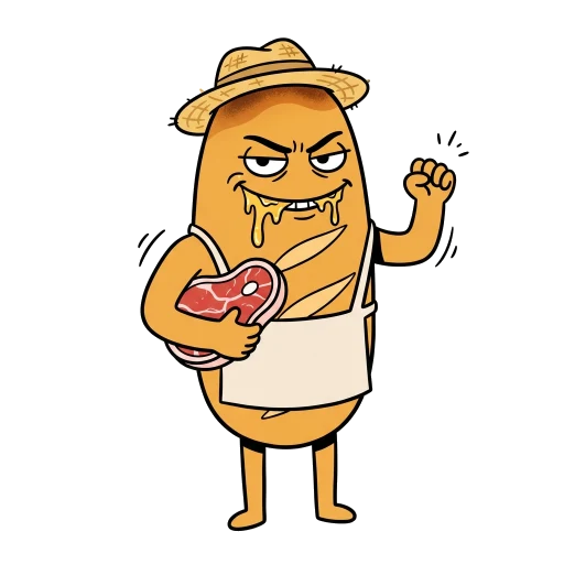 三田パンパン（悪役のすがた）