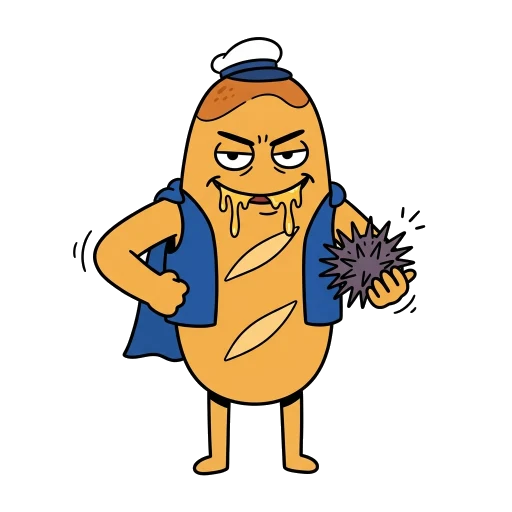 積丹パンパン（悪役のすがた）