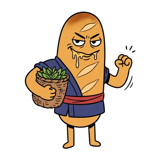 島田パンパン（悪役のすがた）