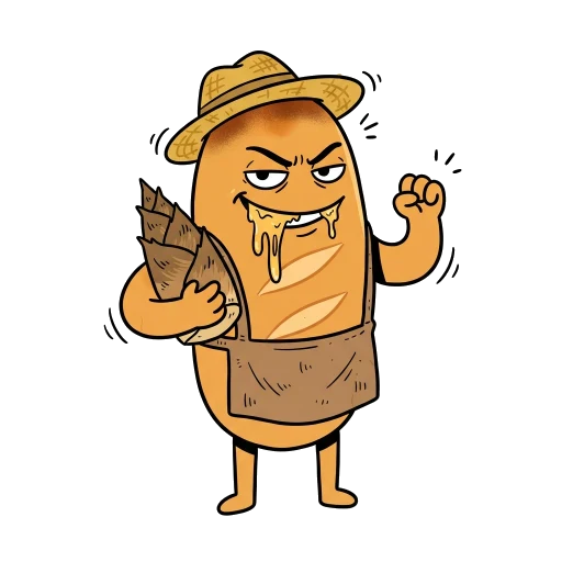 島本パンパン（悪役のすがた）