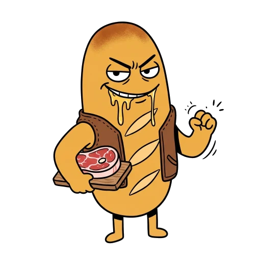 白老パンパン（悪役のすがた）