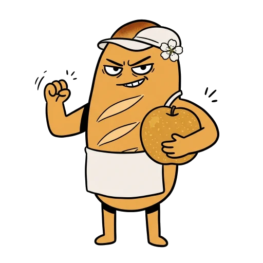 白井パンパン（悪役のすがた）