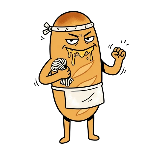 白石パンパン（悪役のすがた）
