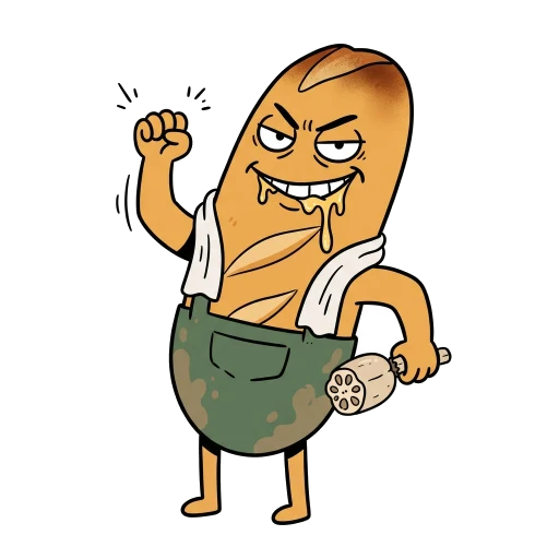 土浦パンパン（悪役のすがた）