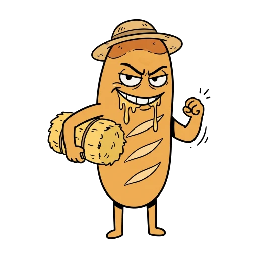 都留パンパン（悪役のすがた）
