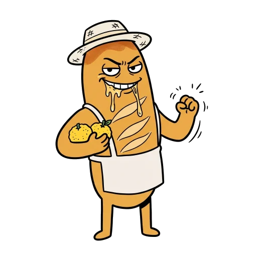 馬路パンパン（悪役のすがた）