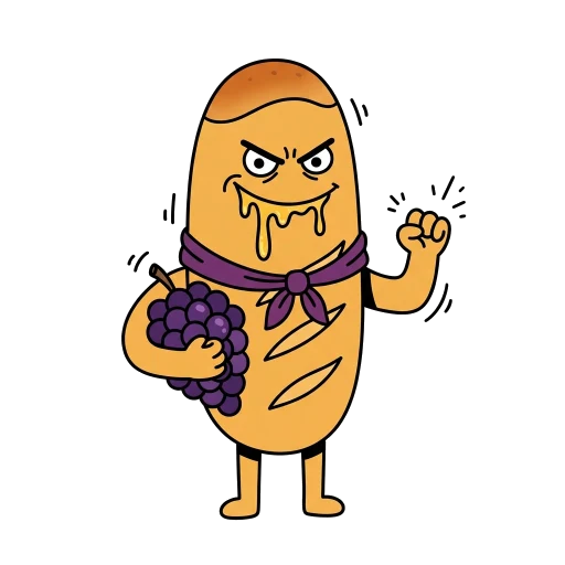 浦臼パンパン（悪役のすがた）