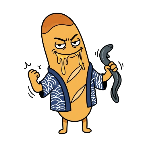 吉田パンパン（悪役のすがた）