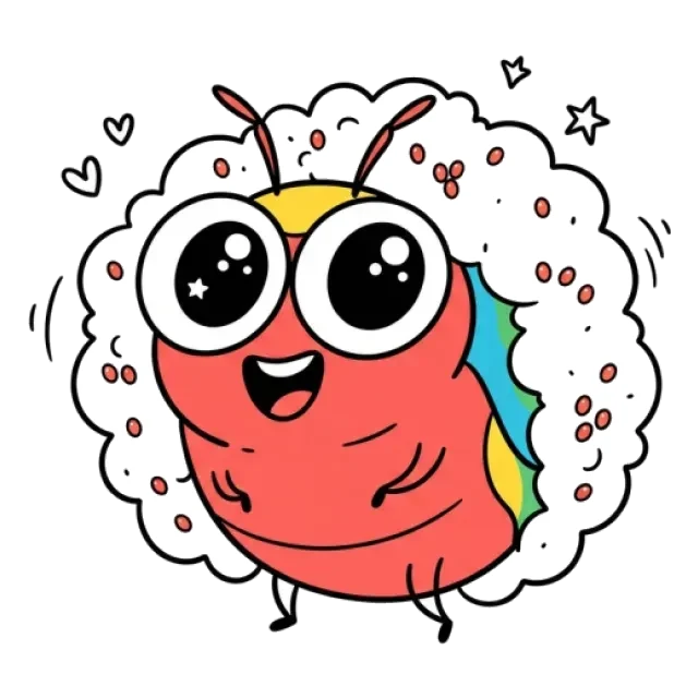 コチニール色素のステージ5のすがた