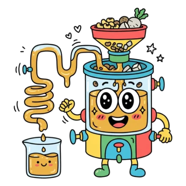 オリゴ糖のステージ2のすがた