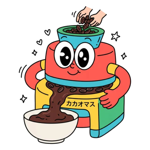 ココアパウダーのステージ3のすがた
