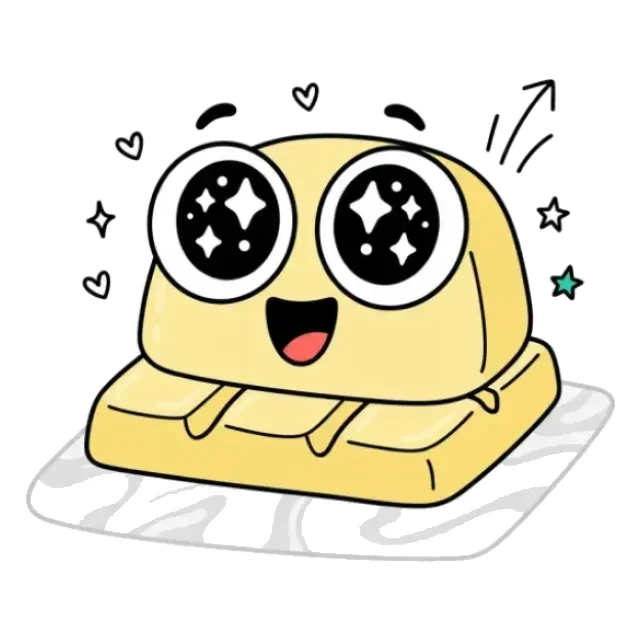 カカオバターのステージ1のすがた