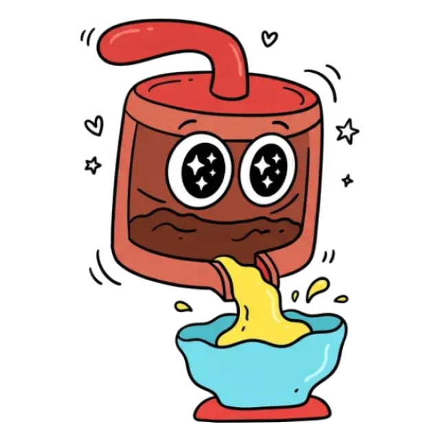 カカオバターのステージ2のすがた
