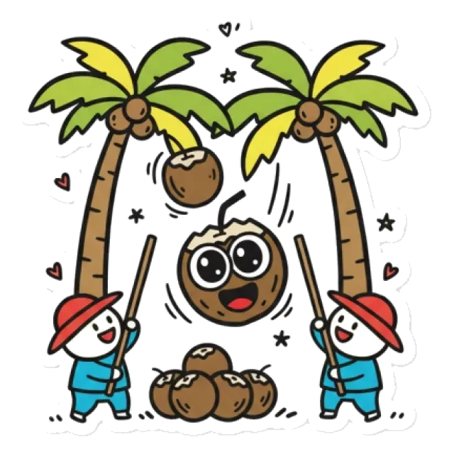 やし油のステージ3のすがた