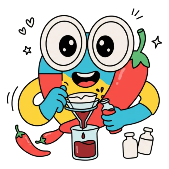香辛料抽出物のステージ2のすがた
