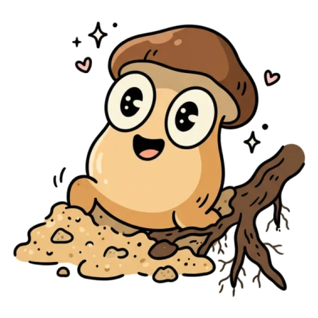 松露(しょうろ)のステージ4のすがた